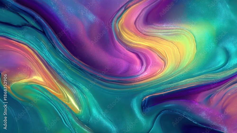Obraz premium Abstract colorful swirls
