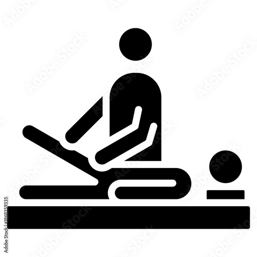 Physical Therapy glyph icon