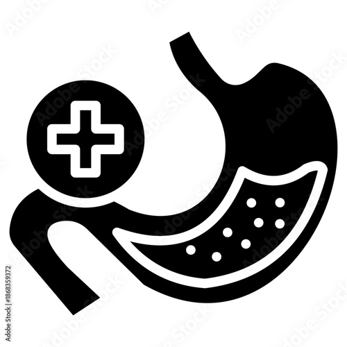 Gastroenterology glyph icon