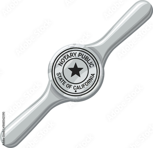 Notary Public Seal Stamp Tool.