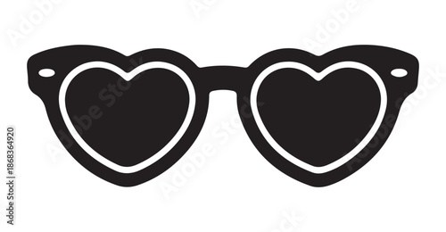 Heart shaped sunglasses for valentines day love romance summer vacation holiday fun accessory pair shades eye wear bright stylish cool