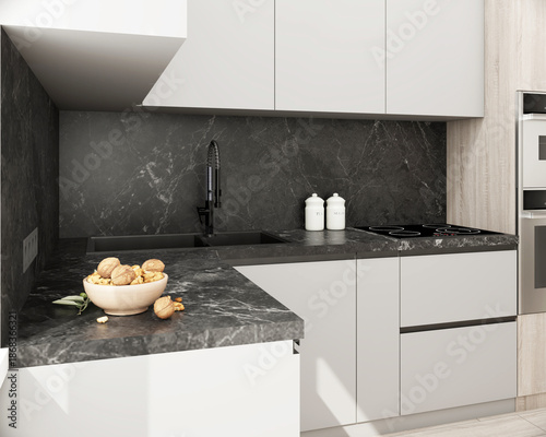 Wallpaper Mural modern kitchen interior Torontodigital.ca