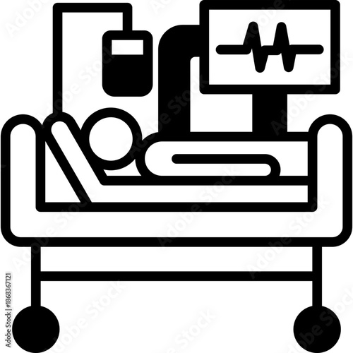 Intensive Care Unit mixed icon