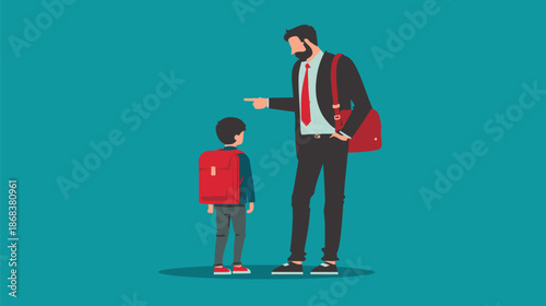 Financial Freedom and Moral Education Illustration