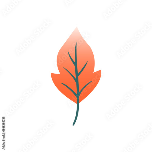 Natura Flame leaf