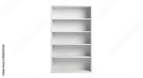 white cabinet with shelves in the transparent background png - armário branco com prateleiras no fundo png transparente