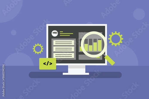 Analyzing website SEO performance using analytics and minoring website ranking, traffic and loading speed.