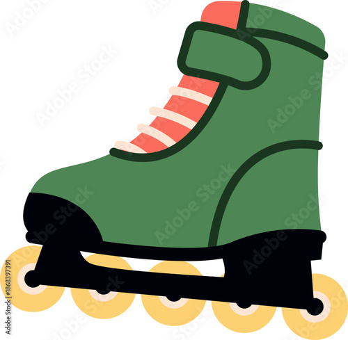 Roller Skate Cartoon