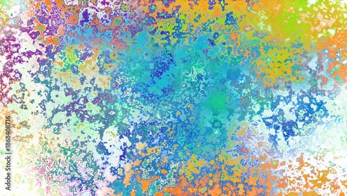 Abstract rust-like organic texture with vibrant marbled colors, corroded metal surface effect and expressive chaotic pattern