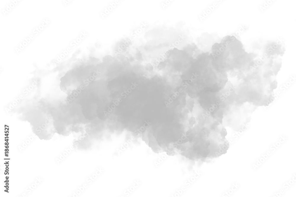 Obraz premium Smokey cloudy white background