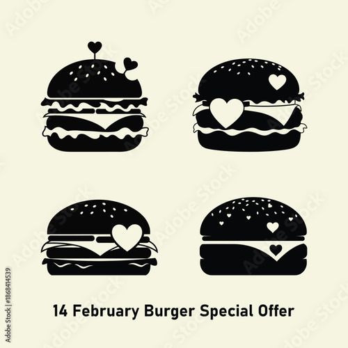 14 February Burger Special Offer