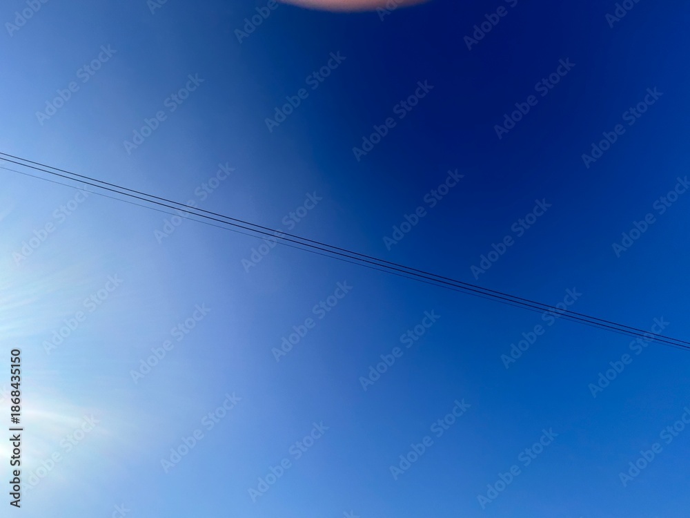 Fototapeta premium blue sky with clouds