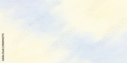 Abstract blue sky background with clouds and bokeh lights