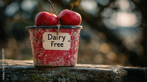 A lunchbox with a "Dairy Fr...