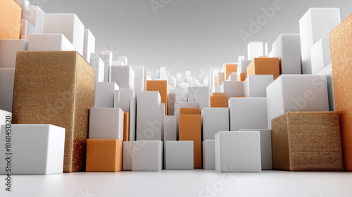 Square texture background with a repeating pattern of boxes