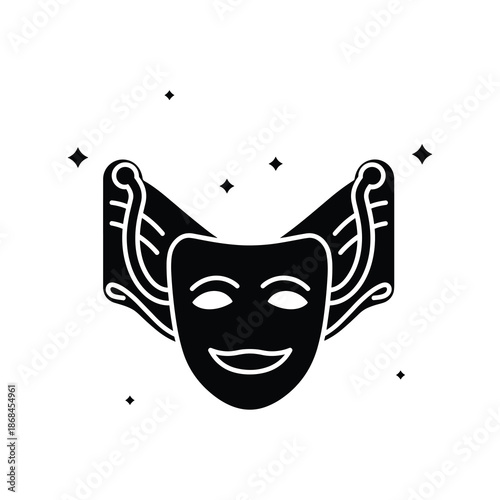 Mask of deception Vector