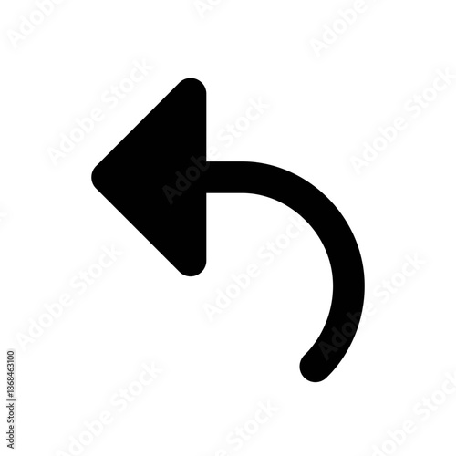 Reply Icon – Email Response UI Vector