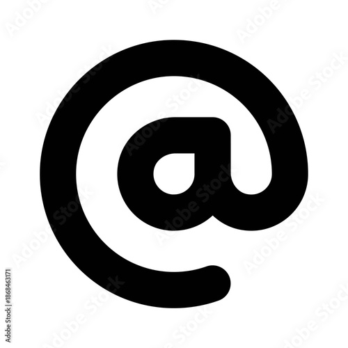 At Symbol Icon – Email & Contact UI Vector