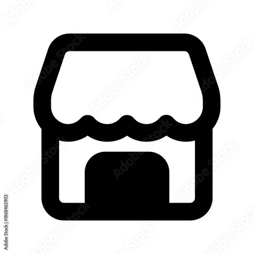 Shop Icon – Retail & Store UI Vector