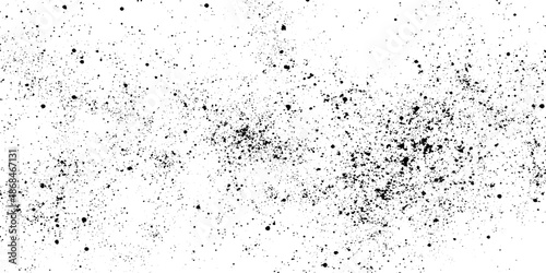 Grunge texture white and black. Vector texture dust and scratched. Grunge background. Overlay textures Speckle grain dot white paper noise texture with distress effect vector illustration pattern back