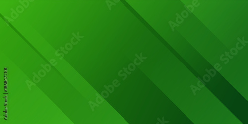 Abstract green sporty background template vector with shiny lines and lights.