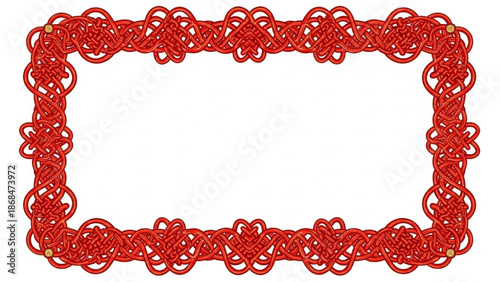 Bamboo and Red Envelopes Chinese New Year