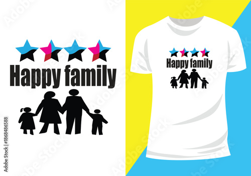 Family reunion  t-shirt design vector illustration. Meet family after a long time t-shirt.
