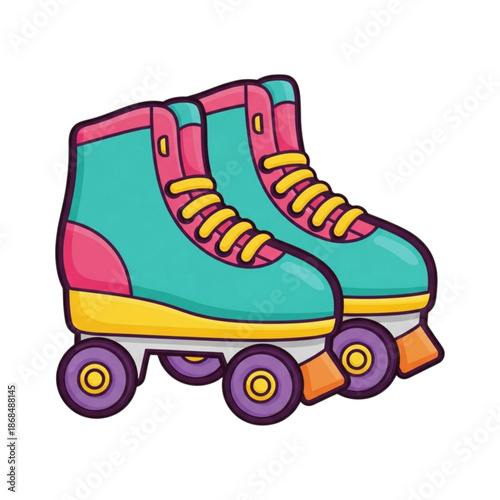 Roller skate illustration