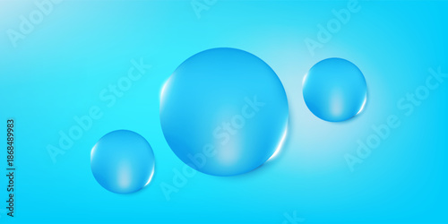 Pink serum drops set isolated on transparent background. Vector realistic illustration of abstract gel bubbles, collagen essence droplets, face skin care cosmetics swatches, moisture lotion smears