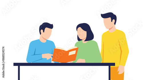 Vector file concept with text on a simple white background for digital illustration