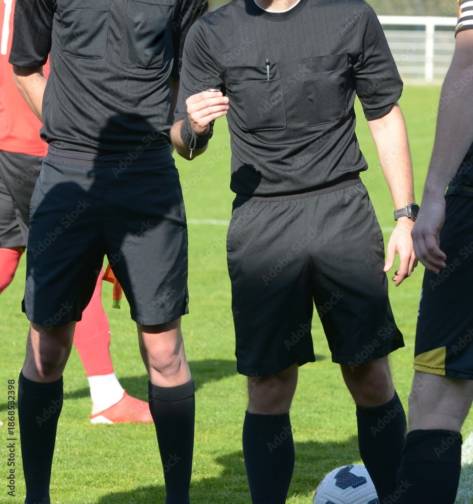 Fototapeta premium le tirage du terrain au football
