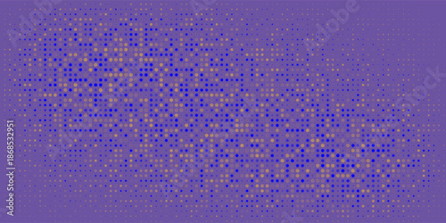 Purple Dot Randomus isolated in black background.Dot Randomus on abstract  art nice modern simple