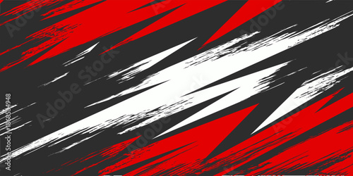 Abstract background with reflective jagged spike pattern
