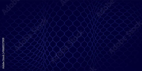 Abstract net background blue Mesh texture for fishing nets. Seamless sportswear or soccer goal volleyball  good illustrations art modern art