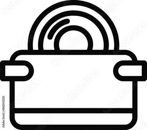 Wallet with coins icon