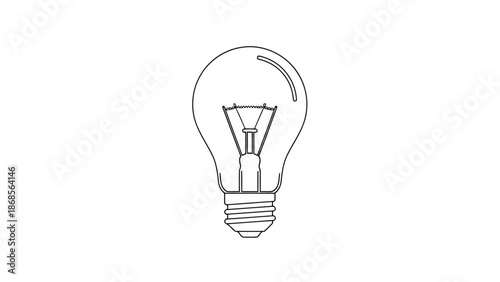 Innovative light bulb idea for creative solutions