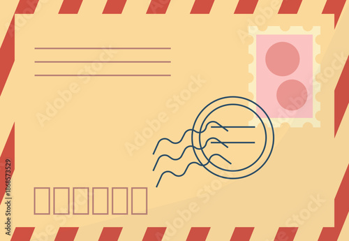 Hand Drawn Aesthetic Stationery and Vintage Correspondence Illustration Set