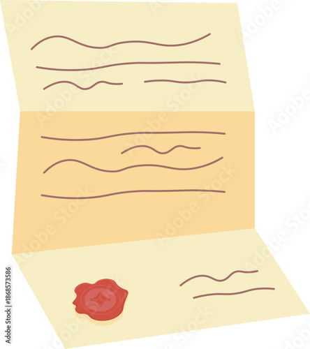 Hand Drawn Aesthetic Stationery and Vintage Correspondence Illustration Set