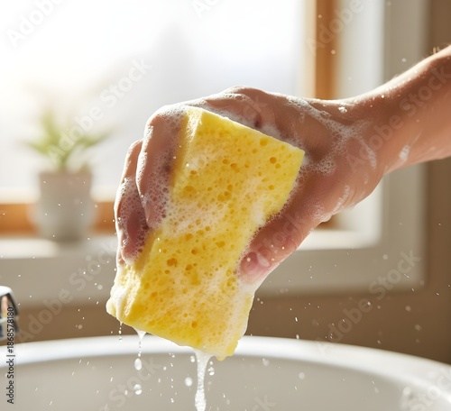 hand washing sponge