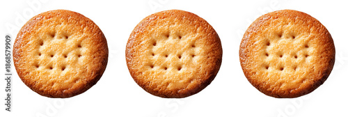 Three circular orange shapes with orange patterns