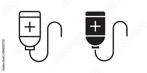 Chemotherapy icons for website design and development, app development. EPS10