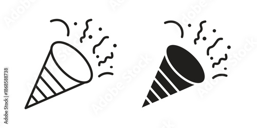 Confetti icons for website design and development, app development. EPS10