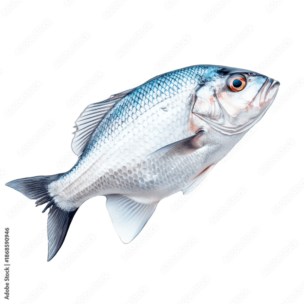 Obraz premium fish isolated on white