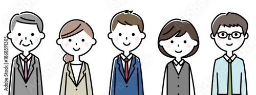 ビジネスシーン 同僚