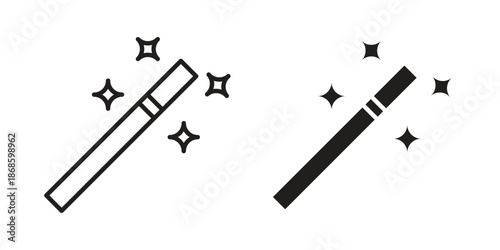 Magic icons for website design and development, app development. EPS10