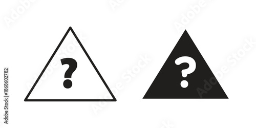 Question icons for website design and development, app development. EPS10
