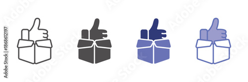 Trust collection of icon styles