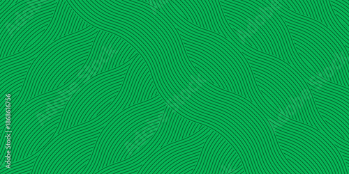 farm green banner, organic abstract background with fields. wavy green lines, natural organic products. striped farmer green Pattern