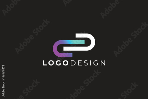 Modern Link Technology Logo for Networking, Software and Innovation Brands