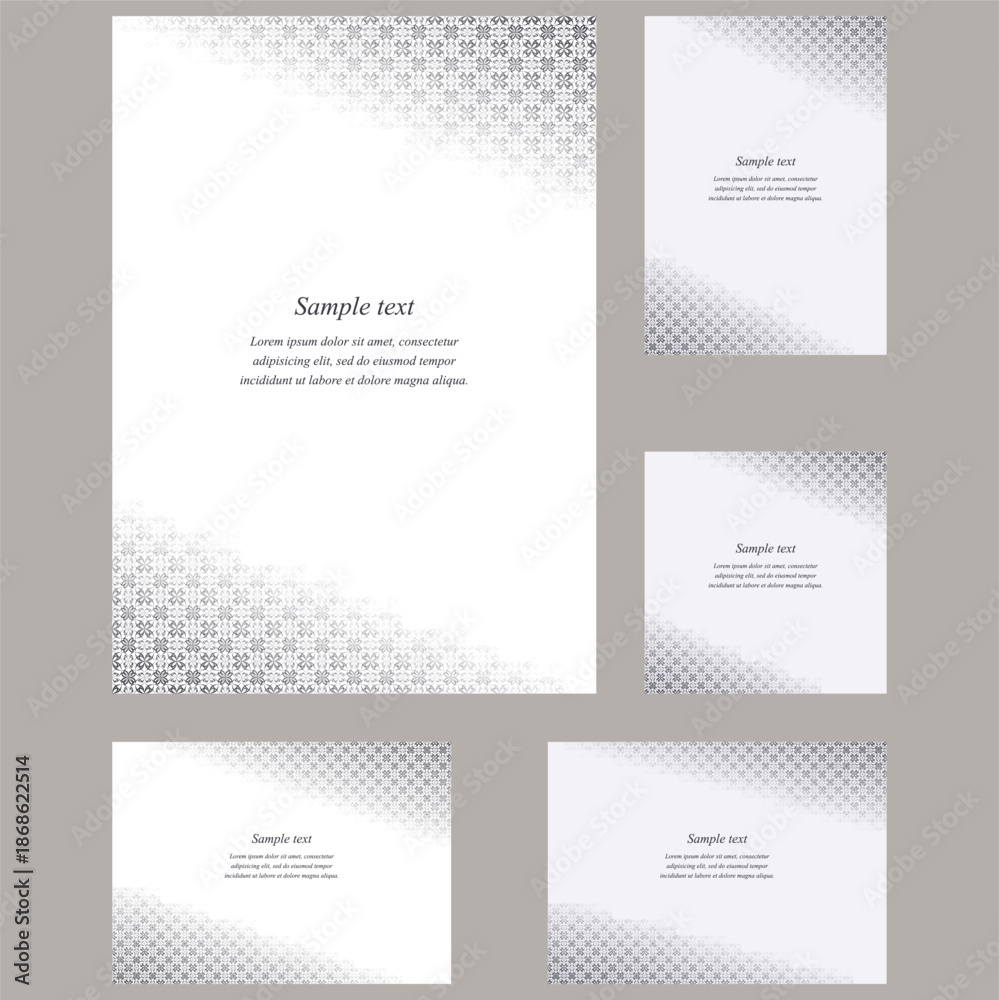 Fototapeta premium Abstract Pattern Background Vector 